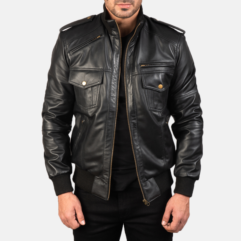 Agent-Shadow-Black-Leather-Bomber-Jacket-front.jpg